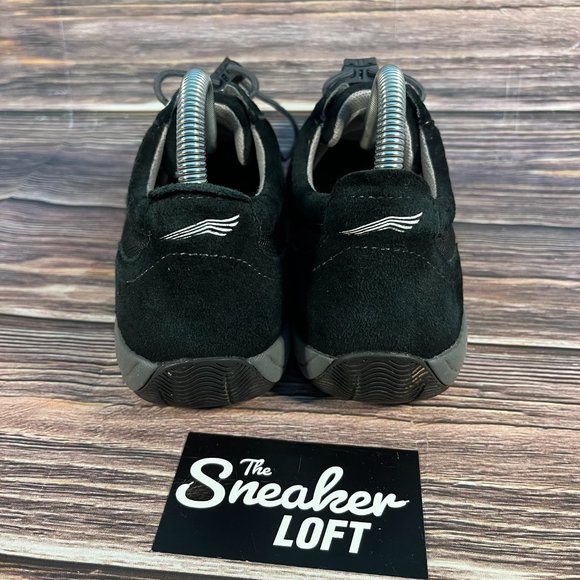 Dansko Women's Black Suede Casual Comfort Shoes - Picture 4 of 8